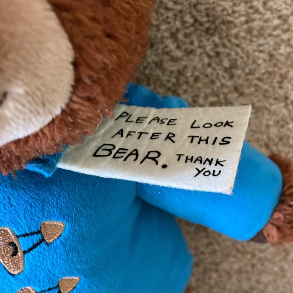 Kohl’s Cares plush Paddington Bear 14” and paperback book